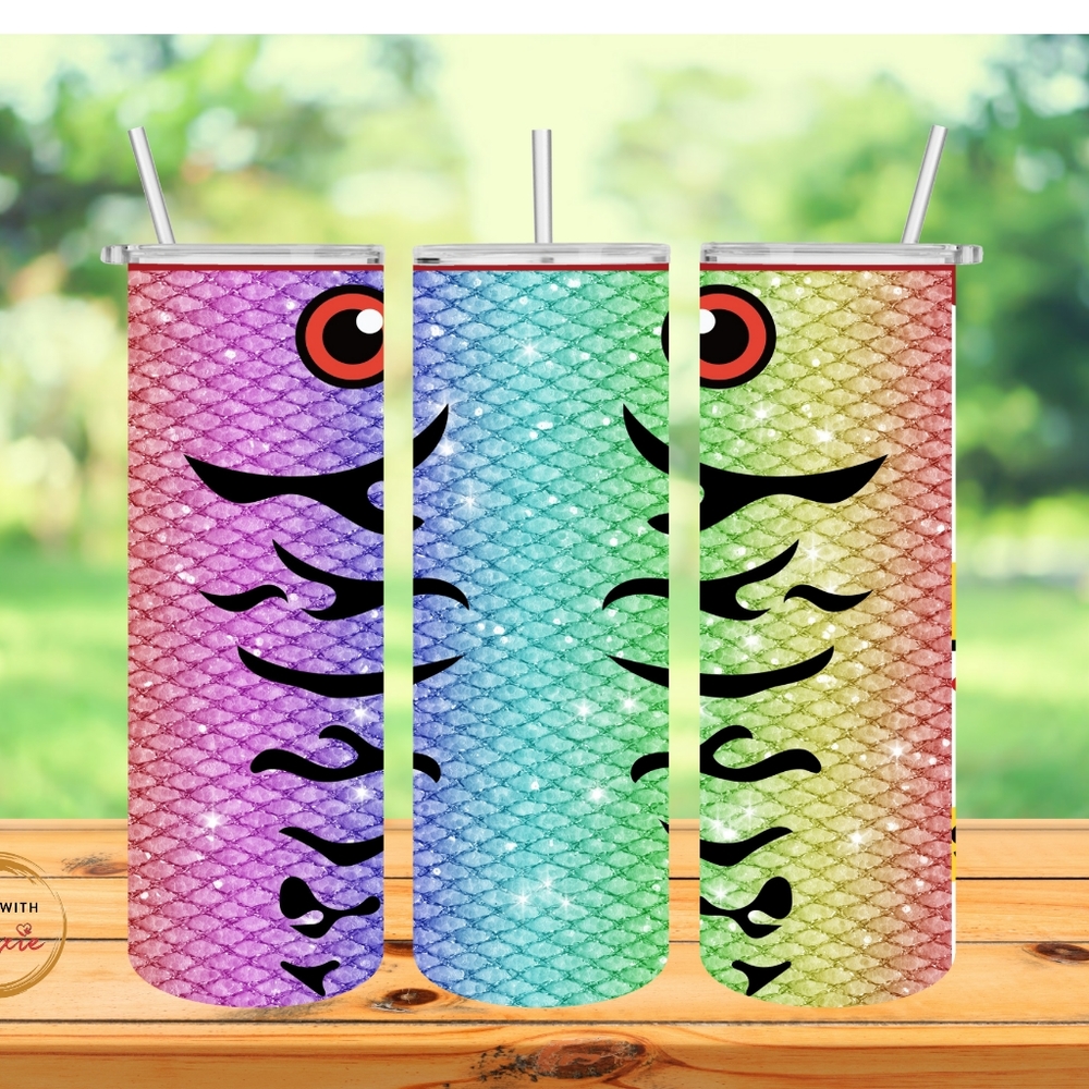 20oz Fish Tumbler